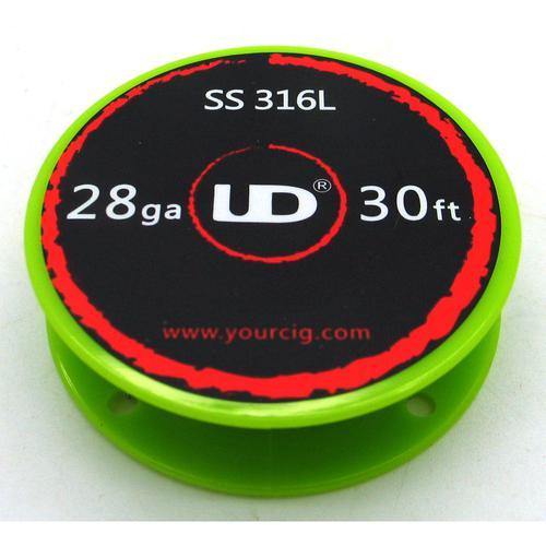 316 Stainless Steel Resistance Wire 28 Gauge by Youde at MaxVaping