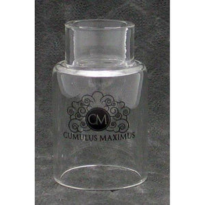 Cumulus Maximus RDA Cap Glass - Clear by Cloudjoy at MaxVaping
