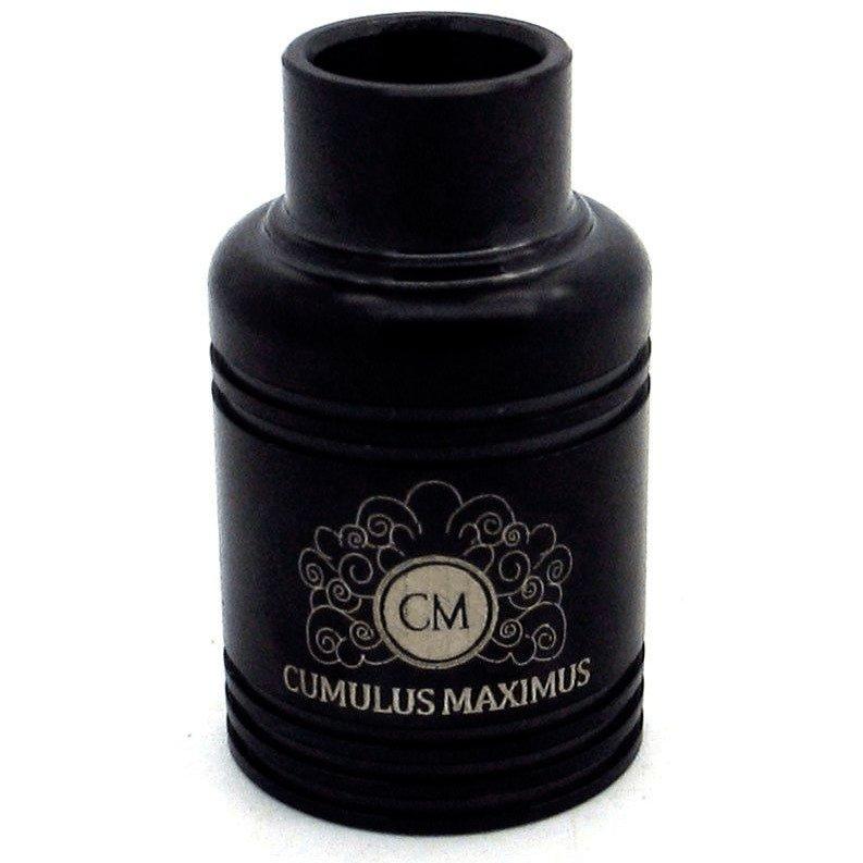 Cumulus Maximus RDA Cap SS - Black by Cloudjoy at MaxVaping
