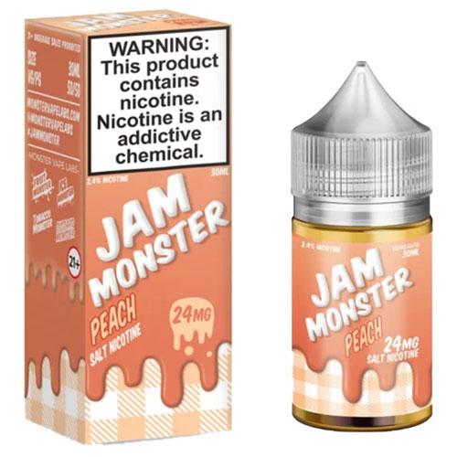 Jam Monster Peach 24mg - 30ml by Monster Vape Labs at MaxVaping