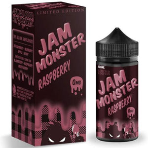 Jam Monster Raspberry 0mg - 100ml by Monster Vape Labs at MaxVaping