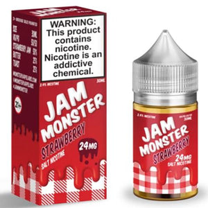 Jam Monster Strawberry 24mg - 30ml by Monster Vape Labs at MaxVaping