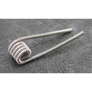 MaxVaping Pre-Built Atomizer Coils (10-Pack, Cotton) SS316 Clapton 22g/32g by Lofty Tech at MaxVaping
