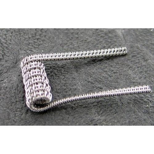 MaxVaping Pre-Built Atomizer Coils (10-Pack, Cotton) Staggered Fused Clapton by Lofty Tech at MaxVaping