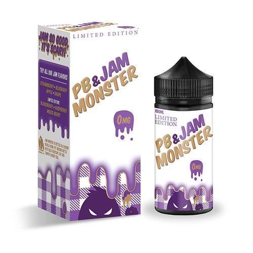 PB & Jam Monster 0mg - 100ml Grape by Monster Vape Labs at MaxVaping