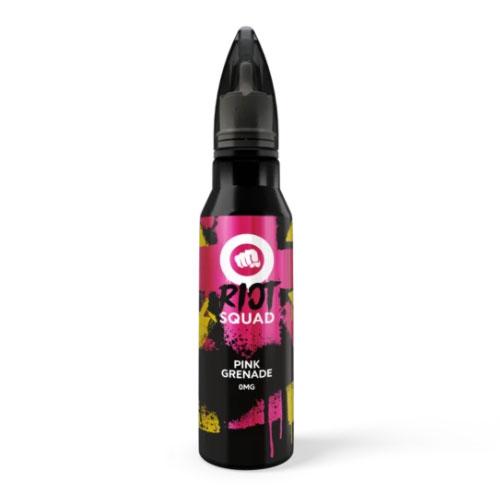 Riot Squad e-Liquid Pink Grenade 0mg - 60ml by Riot Squad at MaxVaping