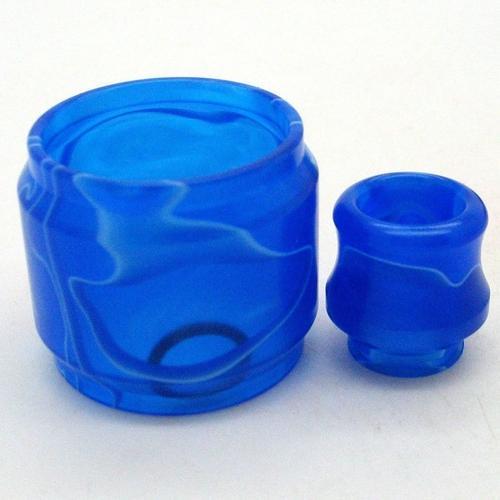SMOK TFV12 Blitz Resin Replacement Tank and Tip Blue by Blitz Enterprises at MaxVaping