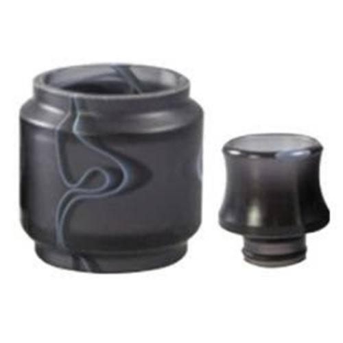 SMOK TFV8 Blitz Resin Replacement Tank and Tip Black by Blitz Enterprises at MaxVaping