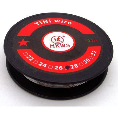 TiNi Heating Wire Spool 28g - 30m by MKWS at MaxVaping