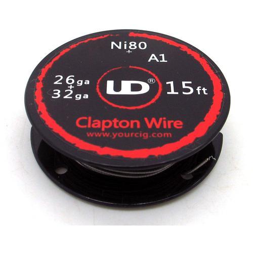 Twisted Coiling Wire Spools 26/32 Nichrome Clapton Coil 5m Spool by Youde at MaxVaping