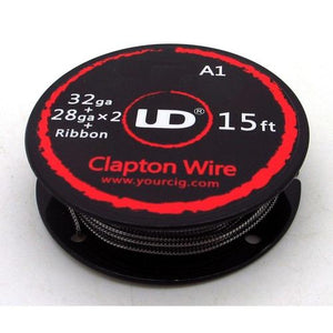 Twisted Coiling Wire Spools 28g x 2, Ribbon, 32g Clapton Coil 5m Spool by Youde at MaxVaping
